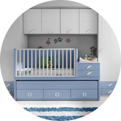 Dormitorios infantiles de 0 a 12 años